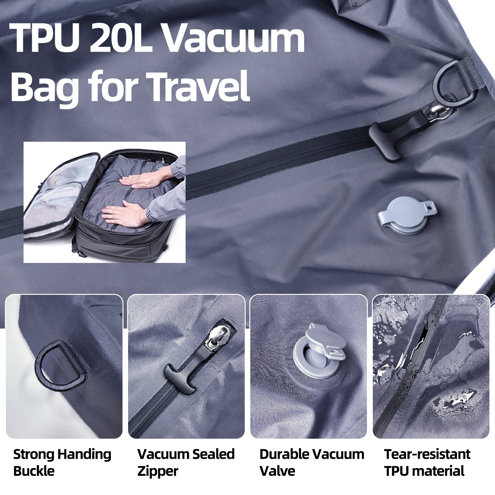 Traverser _ 20L Vakuum-Reiserucksack